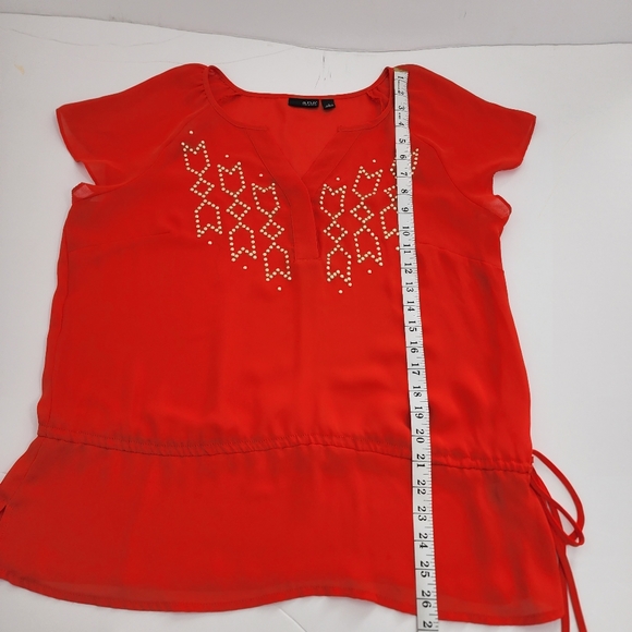 Ana a new approach blouse top size L in orange - Picture 14 of 16